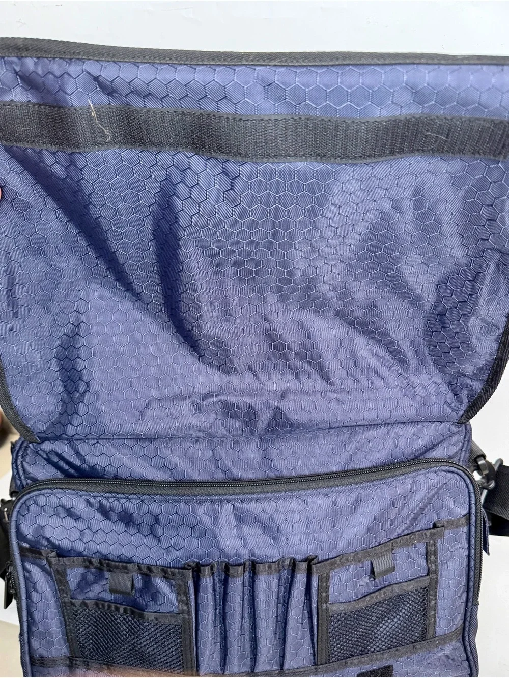 Under Armour Performance Storm Duffle Bag Blue Medium Gym Travel Sports Athletic
